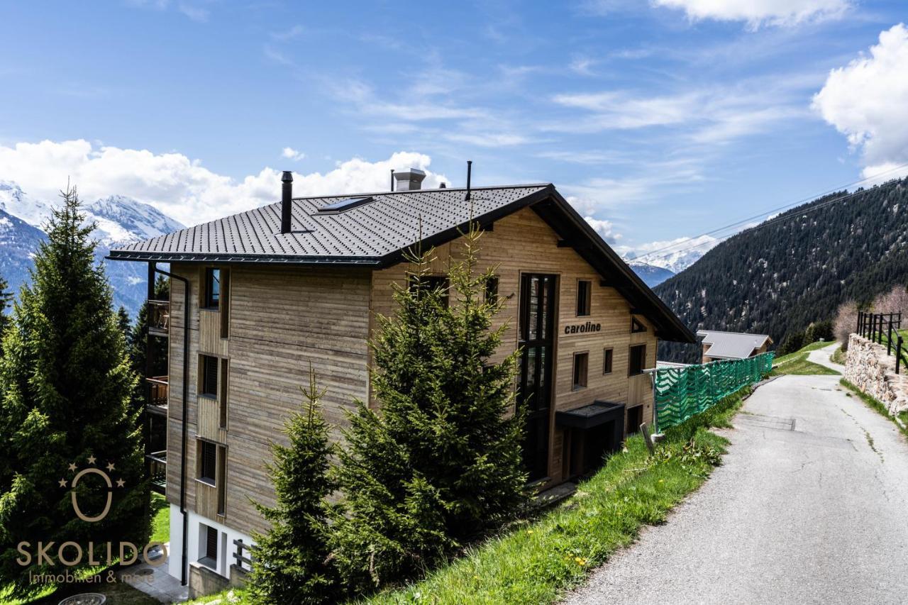 Апартаменты Haus Caroline, Riederalp Mitte Экстерьер фото