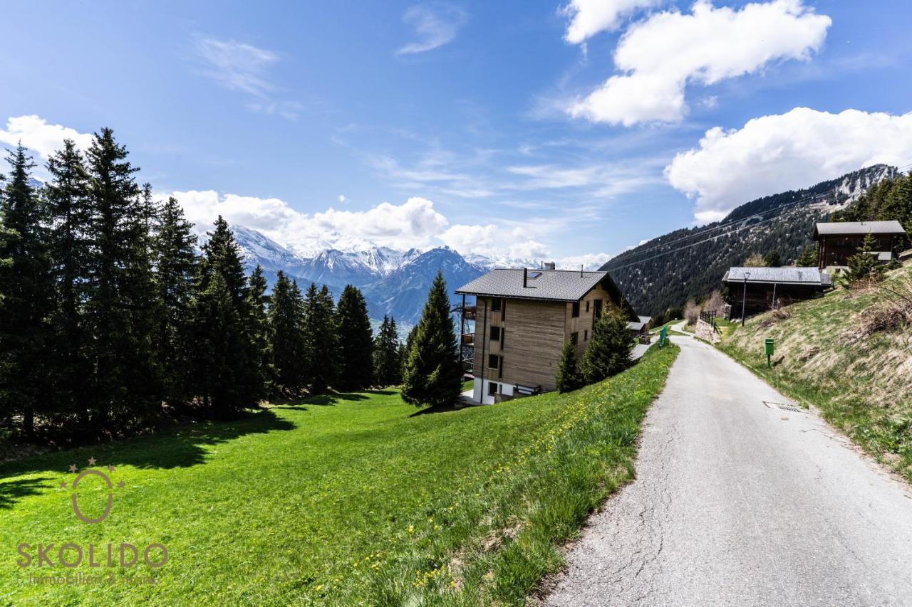 Апартаменты Haus Caroline, Riederalp Mitte Экстерьер фото