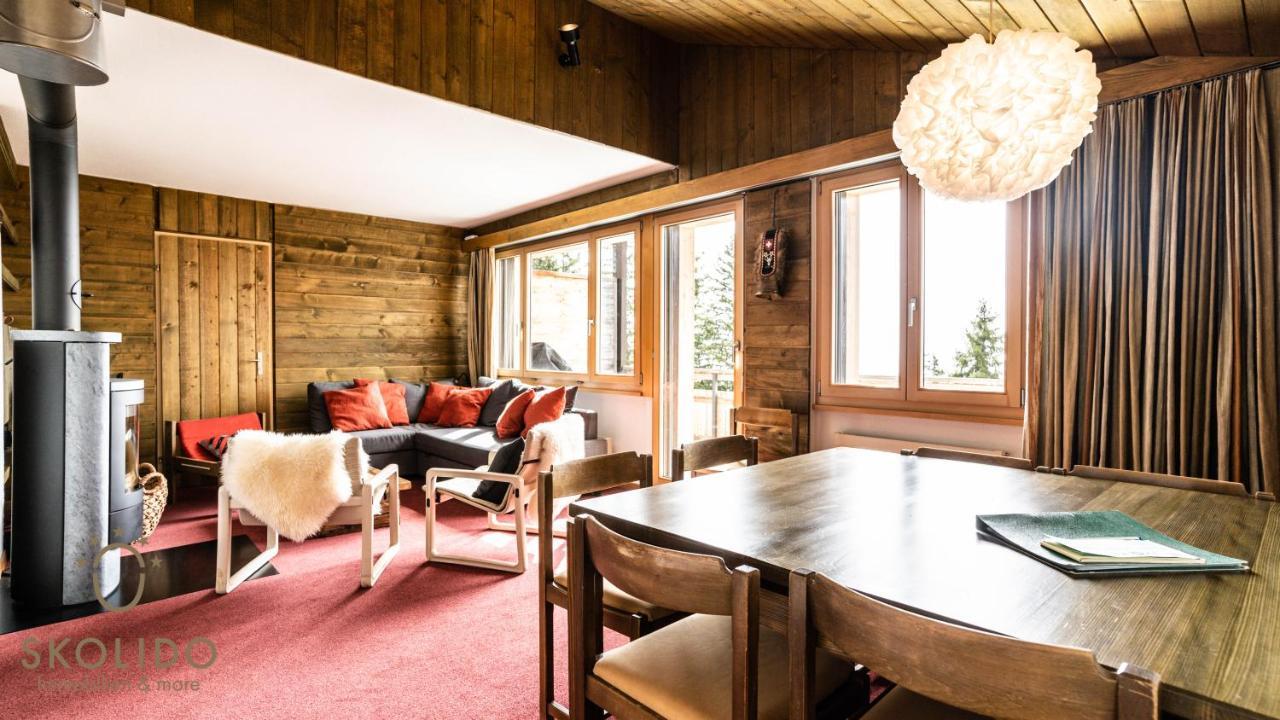 Апартаменты Haus Caroline, Riederalp Mitte Экстерьер фото
