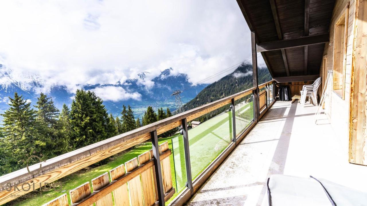 Апартаменты Haus Caroline, Riederalp Mitte Экстерьер фото