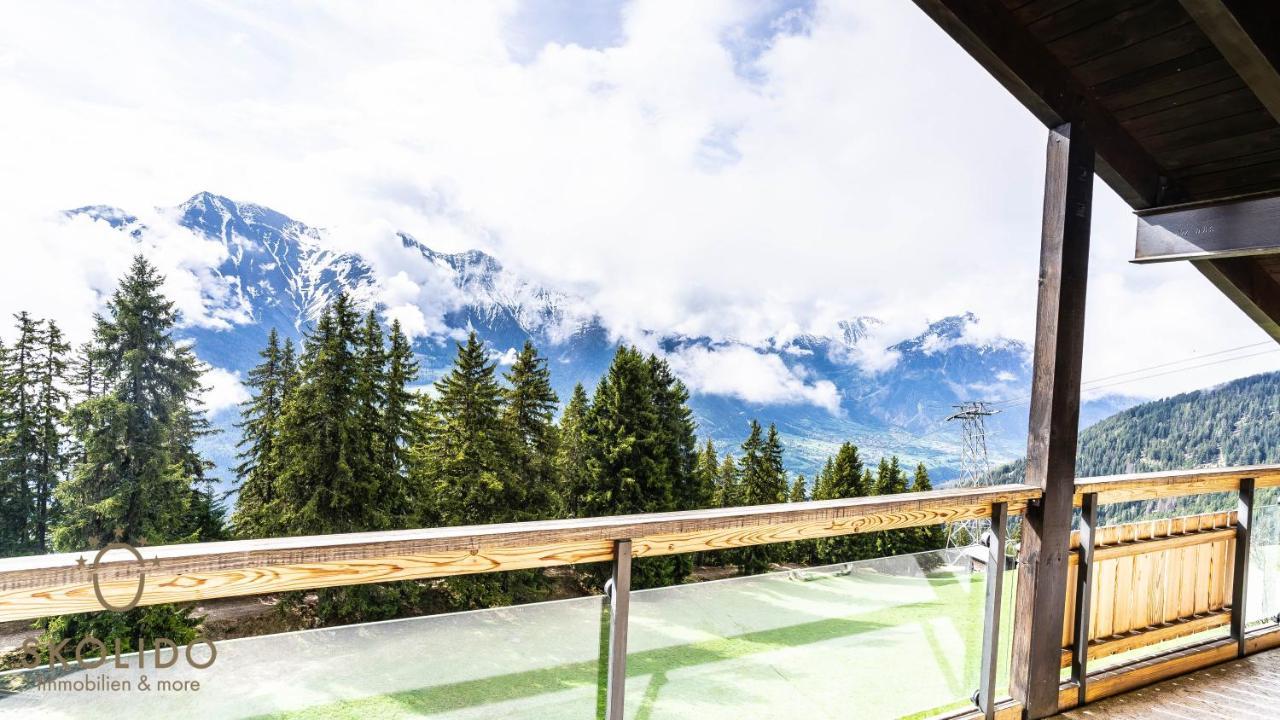 Апартаменты Haus Caroline, Riederalp Mitte Экстерьер фото