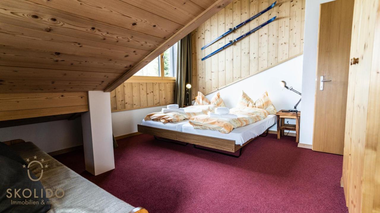 Апартаменты Haus Caroline, Riederalp Mitte Экстерьер фото